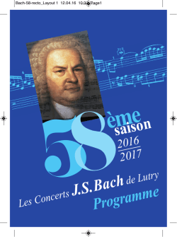 Saison 2016-2017 - concerts-bach