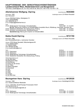 Druckansicht - Hauptverband