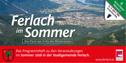 Ferlach Sommer 2016 - Stadtgemeinde Ferlach