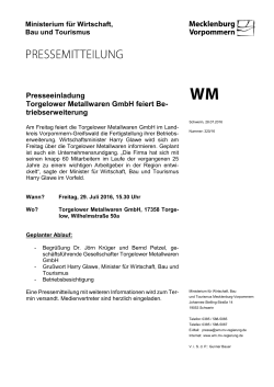 280716-1 Einladung Torgelower Metallwaren feiert