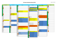 Rahmenterminkalender Alpin - SV
