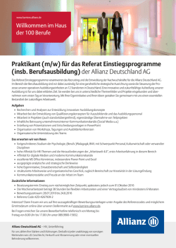der Allianz Deutschland AG
