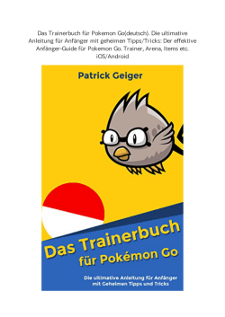 Die ultimative Anleitung f&uuml;r Anf&auml;nger mit geheimen Tipps/Tricks