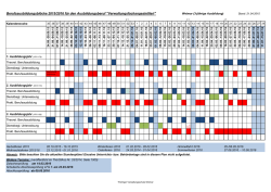 Turnusplan - TVS Weimar