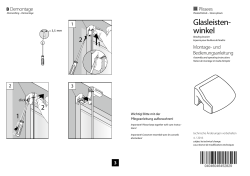 Glasleisten- winkel