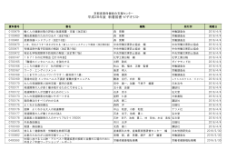 2016.07.27 掲載 「新着図書」掲載しました。