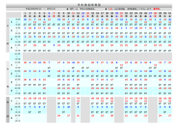 学 科 教 習 時 間 割