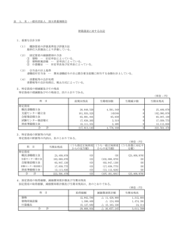 財務諸表に対する注記1 - 埼玉県薬剤師会ホームページ
