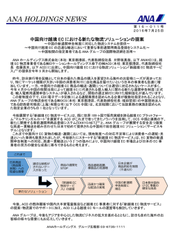 中国向け越境ECにおける新たな物流ソリュ－ションの提案