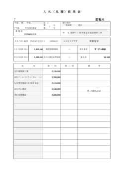 薬師の上・桜木線道路舗装補修工事