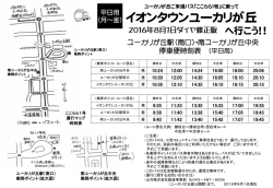 ユーカリが丘（南口）・南ユーカリが丘中央