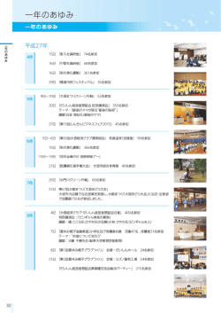 一年のあゆみ - 大垣西濃信用金庫