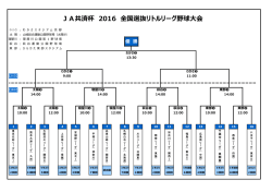 JA共済杯 2016 全国選抜リトルリーグ野球大会