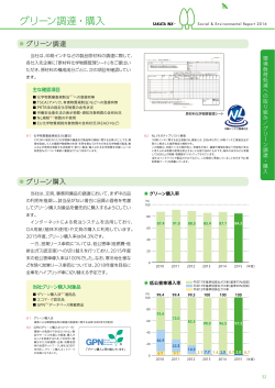 グリーン調達・購入