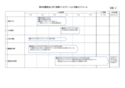 熊本地震発生に伴う復興リハビリテーション活動スケジュール 別添 2