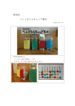 h28_0720 団対抗ペットボトル集め