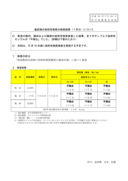 7月分 - 岩手県