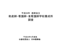 調査結果 - 日本医師会