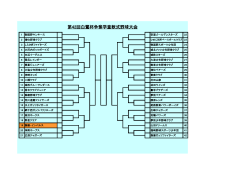 第42回白鷺杯争奪学童軟式野球大会