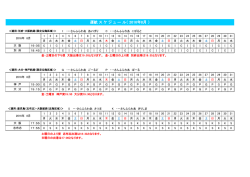 運航 ス ケ ジ ュ ー ル（ 2016年8月 ）