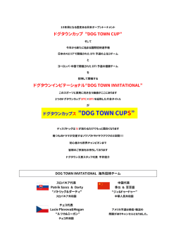 DOG TOWN CUPS PDF版はこちら - ドグタウン工房｜DogTownFactory
