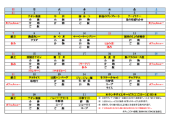 ランチタイムサービス（11：30〜14：00）