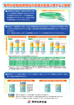 ー投資信託の分配金は