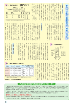 田植ゝた後、 必要な茎数がほぼ 確保されたら、 間断かん水を実 施しま
