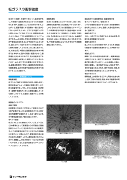 板ガラスの衝撃強度(PDF：0.47MB)