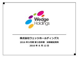 リゾート事業セグメント利益 - ウェッジホールディングス