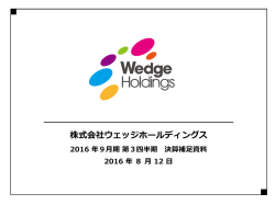 リゾート事業セグメント利益 - ウェッジホールディングス
