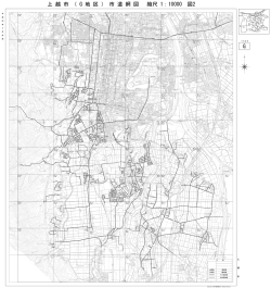 上 越 市 （ G 地 区 ） 市 道 網 図 縮尺 1：10000 図2 G