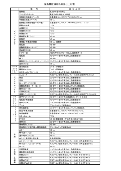 内部仕上表（PDF 101KB）