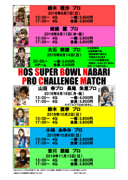 HOS SUPER BOWL NABARI PRO CHALLENGE MATCH
