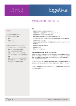 見る - Tagetik