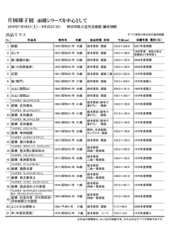 片岡球子展 面構シリーズを中心として