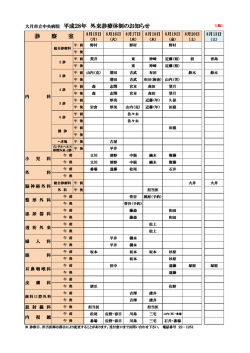診 察 室