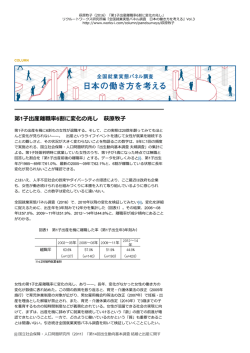 PDF版はこちら - リクルートワークス研究所
