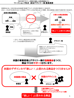 ワークショップ形式 募集概要／PDF FILE