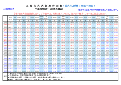 三国花火大会