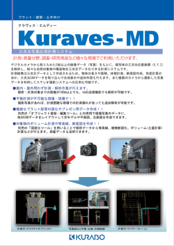三次元写真応用計測システム 計測・測量分野、調査・研究
