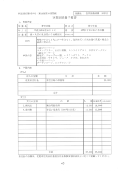 Page 1 Page 2 別記様式第8号の3 (第14条第10項関係) 住民協働組織