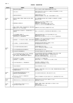 評価項目：経鼻経管栄養