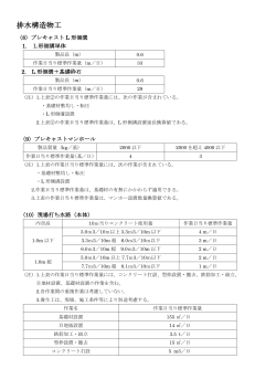 L形側溝単体