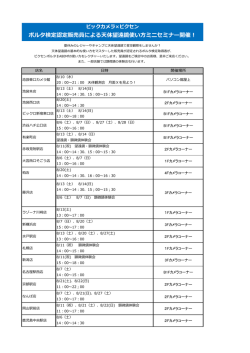 ポルタ検定認定販売員による天体望遠鏡使い方ミニセミナー開催！