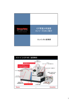 ICP質量分析装置 Xシリーズ2のご紹介