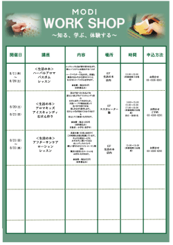 ＜生活の木＞ ハーバルアロマ バスボム レッスン ＜生活の木＞ アロマ