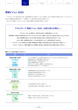 環境ビジョン 2020