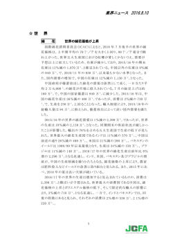 業界ニュース 2016.8.10