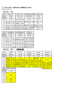 プーマcup予選リーグ対戦表 1日目をダウンロード